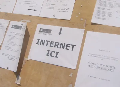  image linking to Congo: Internet access for a day’s wage