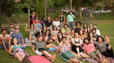 Image: Coolab Camp, an event held in November 2019 in Monteiro Lobato, São Paulo. image linking to Community Networks and Local Access Monthly Newsletter - Number 26