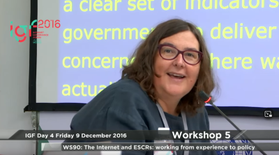  image linking to Celebrating 15 years of GISWatch:  “GISWatch links critical thinking and analysis to concrete proposals for change” 