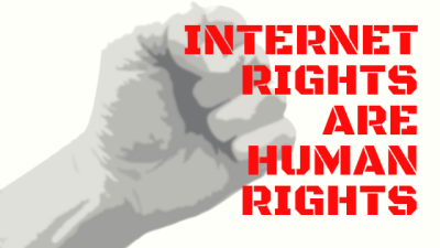 image linking to APC member EngageMedia on why internet freedom is a basic human right