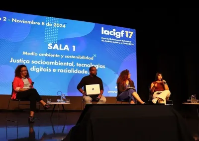  image linking to Justicia Socioambiental en Honduras, racialidad y uso de tecnologías libres: Estrategias para la incidencia y protección del territorio LACIGF 2024