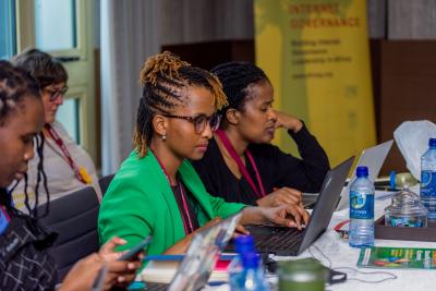 Cover image by Paradigm Initiative image linking to AfriSIG 2023 assembled stakeholders and parliamentarians from 20 countries to help implement the African Union's Data Policy Framework