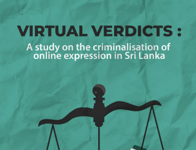 image linking to Virtual Verdicts: A study on the criminalisation of online expression in Sri Lanka