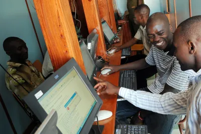  image linking to Computer Aid launches its first solar powered internet cafe in Nairobi