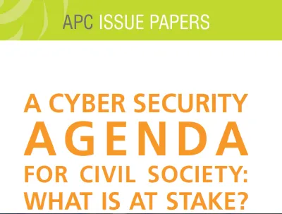 image linking to A cyber security agenda for civil society: What is at stake?
